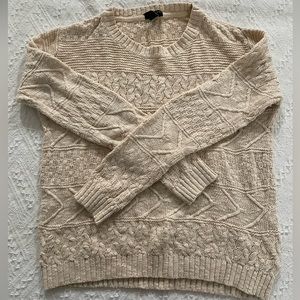Beige Knit Sweater